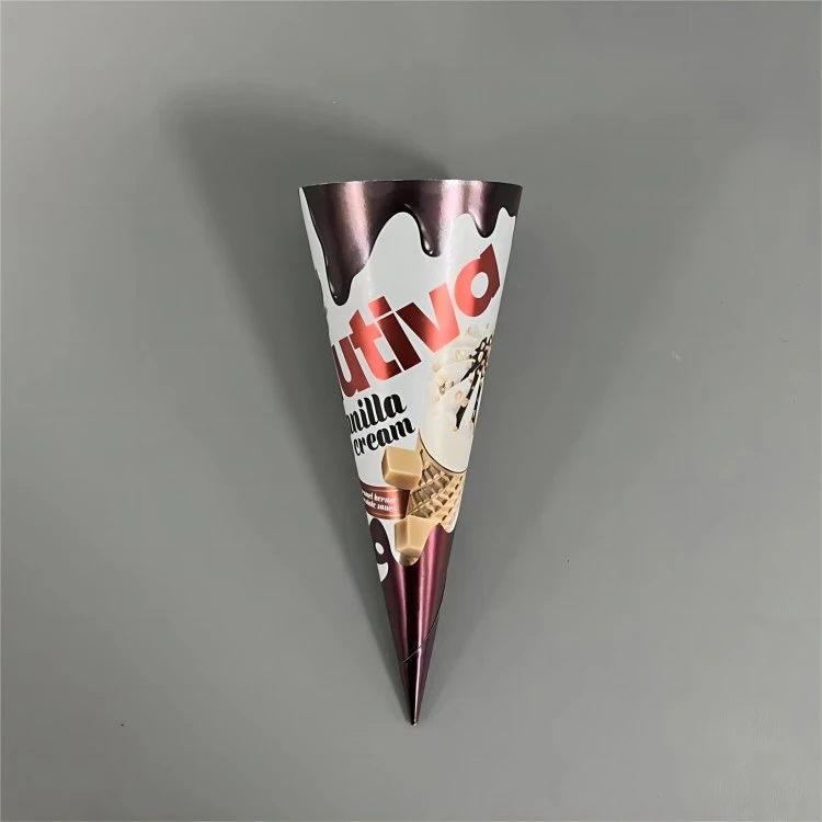 ice cream aluminum cone sleeve