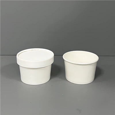 ढक्कन के साथ 3oz आइसक्रीम टब